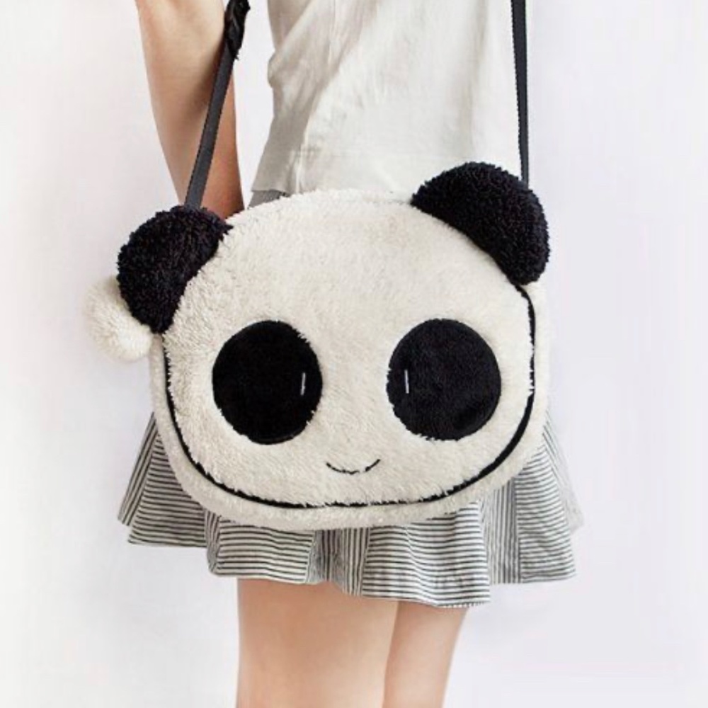 Cute panda bag with adjustable strap BNWT